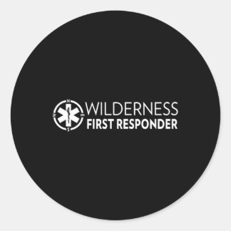 Sticker Rond Première réponse Wilderness Wfr