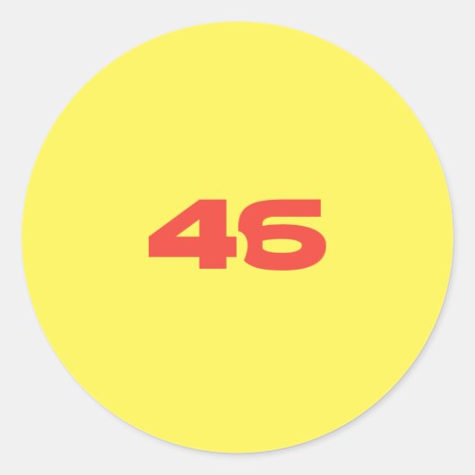 Sticker Rond Premium & (Devant)