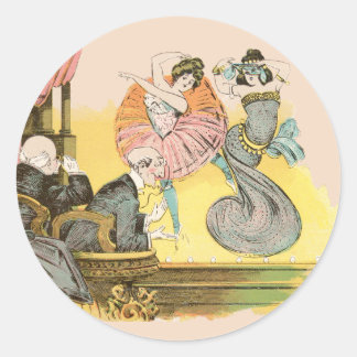 Sticker Rond Prendre les vues.