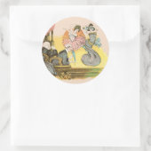 Sticker Rond Prendre les vues. (Sac)