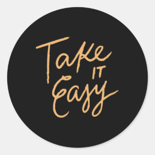 Sticker Rond Prenez facilement