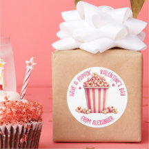 Prenez un Popping Valentine's Day Pink Popcorn Hea