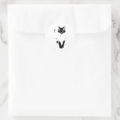 Sticker Rond Présence de commande (Sac)