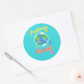 Sticker Rond Préserver Et Chercher Moi (Enveloppe)