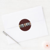 Sticker Rond Président des États-Unis (Enveloppe)