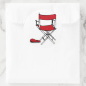 Sticker Rond Président et Casquette du directeur (Sac)