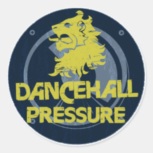Sticker Rond Pression de Dancehall