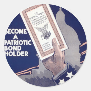 Sticker Rond Prêt Liberty