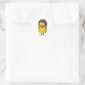 Sticker Rond Prêt pour la pluie (Sac)