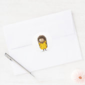 Sticker Rond Prêt pour la pluie (Enveloppe)