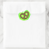 Sticker Rond Pretzel (Sac)