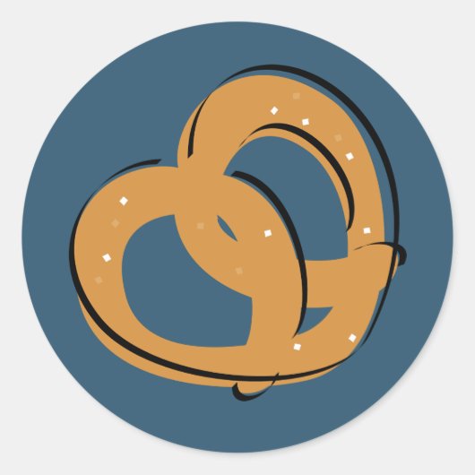 Sticker Rond Pretzel Twist (Devant)