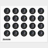 Sticker Rond Prévention Aucune Histoire Ne Devrait Mettre Fin À (Feuille)