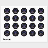 Sticker Rond Prévention du suicide 1 (Feuille)