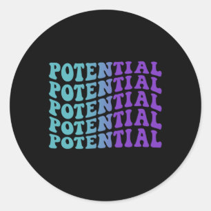 Sticker Rond Prévention potentielle du suicide Sensibilisation