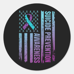 Sticker Rond Prévention Suicide Prévention Prévention Suicide N