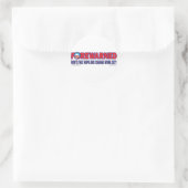 Sticker Rond Prévenu - (Sac)