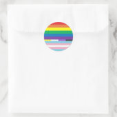 Sticker Rond Pride Circle (Sac)