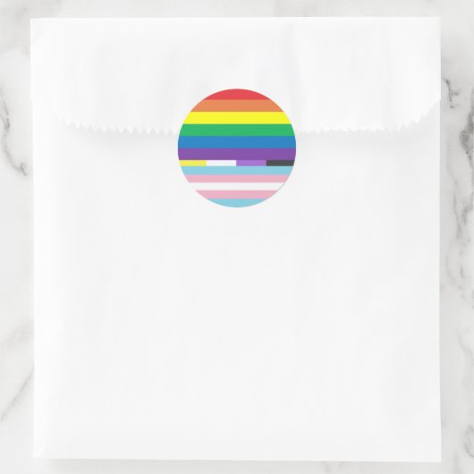 Sticker Rond Pride Circle  (Sac)