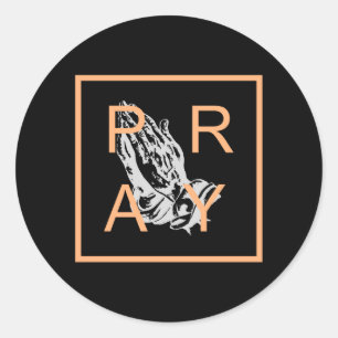 STICKER ROND PRIER