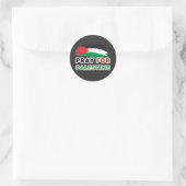 Sticker Rond PRIER POUR L'autocollant PALESTINE (Sac)