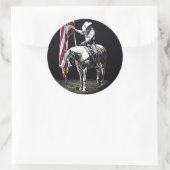 Sticker Rond Prières Stampede (Sac)