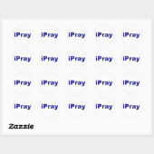 Sticker Rond Priez (Feuille)