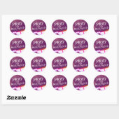 Sticker Rond Priez pour Bollywood (Feuille)