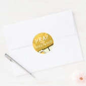 Sticker Rond Priez pour Nollywood (Enveloppe)