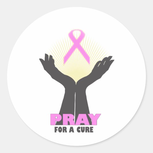 Sticker Rond Priez Pour Un Traitement (Devant)