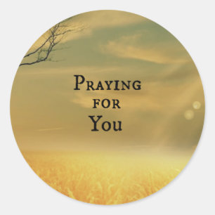 Sticker Rond Priez pour vous