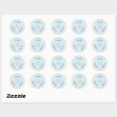 Sticker Rond Priez sans cesser l'autocollant (Feuille)