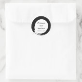 Sticker Rond Primum Non Nocere (Sac)
