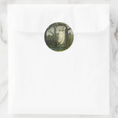 Sticker Rond Prince de grenouille (Sac)