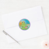 Sticker Rond Prince de grenouille (Enveloppe)