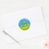 Sticker Rond Prince Frog (Enveloppe)