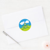 Sticker Rond Prince Frog (Enveloppe)