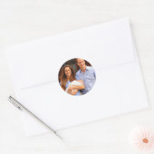 Sticker Rond Prince George Royal Baby (Enveloppe)