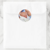 Sticker Rond Prince George Royal Baby (Sac)