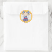 Sticker Rond Prince in Castle Tshirts et cadeaux (Sac)