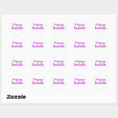 Sticker Rond Princesse Isabelle (Feuille)