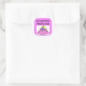Sticker Rond princesse MAHJONG (Sac)