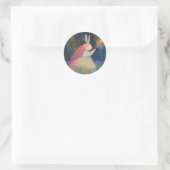 Sticker Rond Princesse Rabbit (Sac)