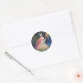 Sticker Rond Princesse Rabbit (Enveloppe)