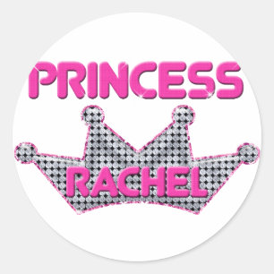 Sticker Rond Princesse Rachel