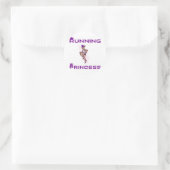 Sticker Rond Princesse RunnerChick (Sac)