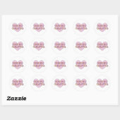 Sticker Rond Princesse Samantha (Feuille)
