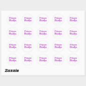 Sticker Rond Princesse Sasha (Feuille)