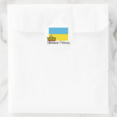Sticker Rond Princesse ukrainienne (Sac)