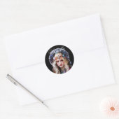 Sticker Rond Princesse Viking (Valhalla) (Enveloppe)